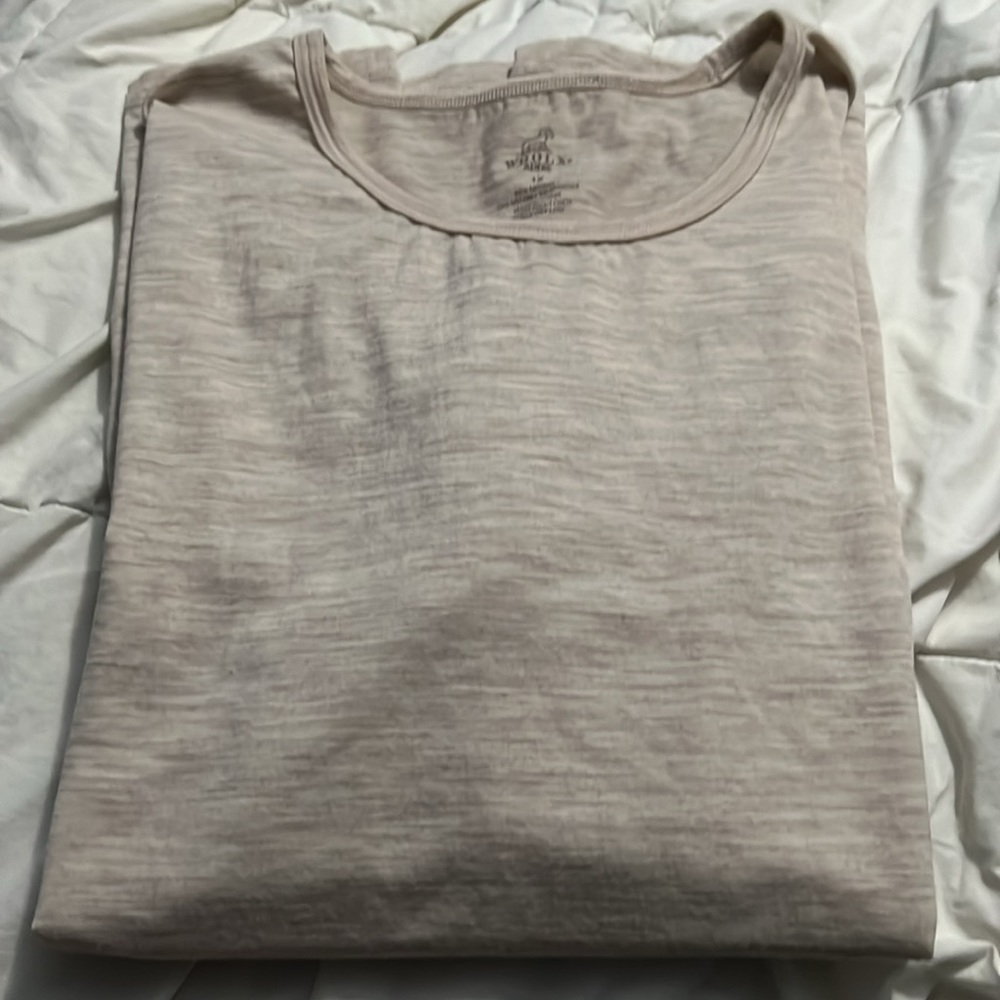 Woolx Tan Short Sleeve Shirt